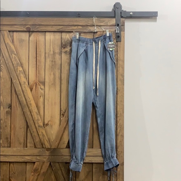 Mustard Seed Pants - Women’s denim joggers